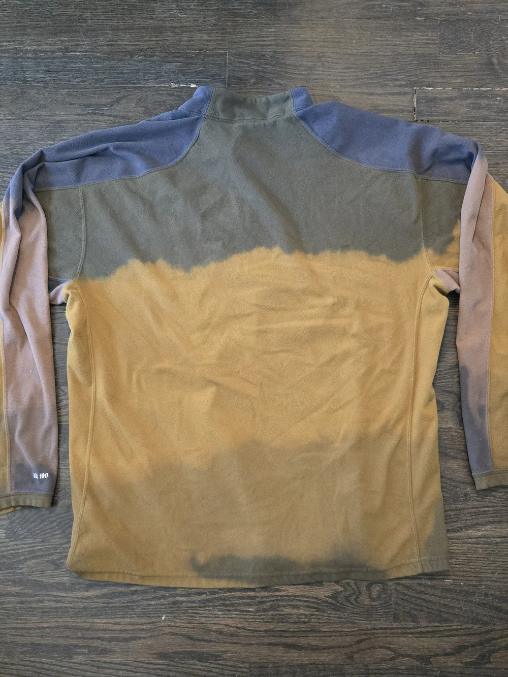 Custom Bleached North Face TKA 100 Fleece 